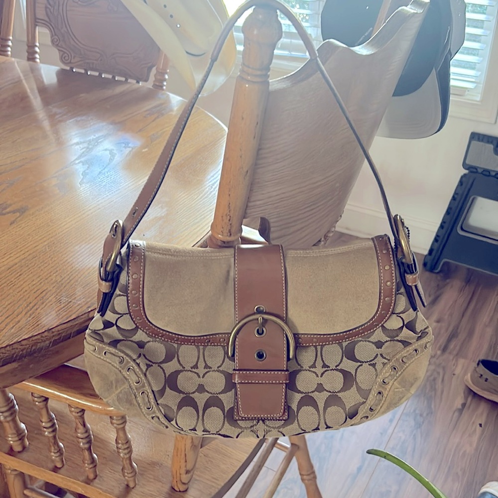 Coach Handbag and Matching Wallet